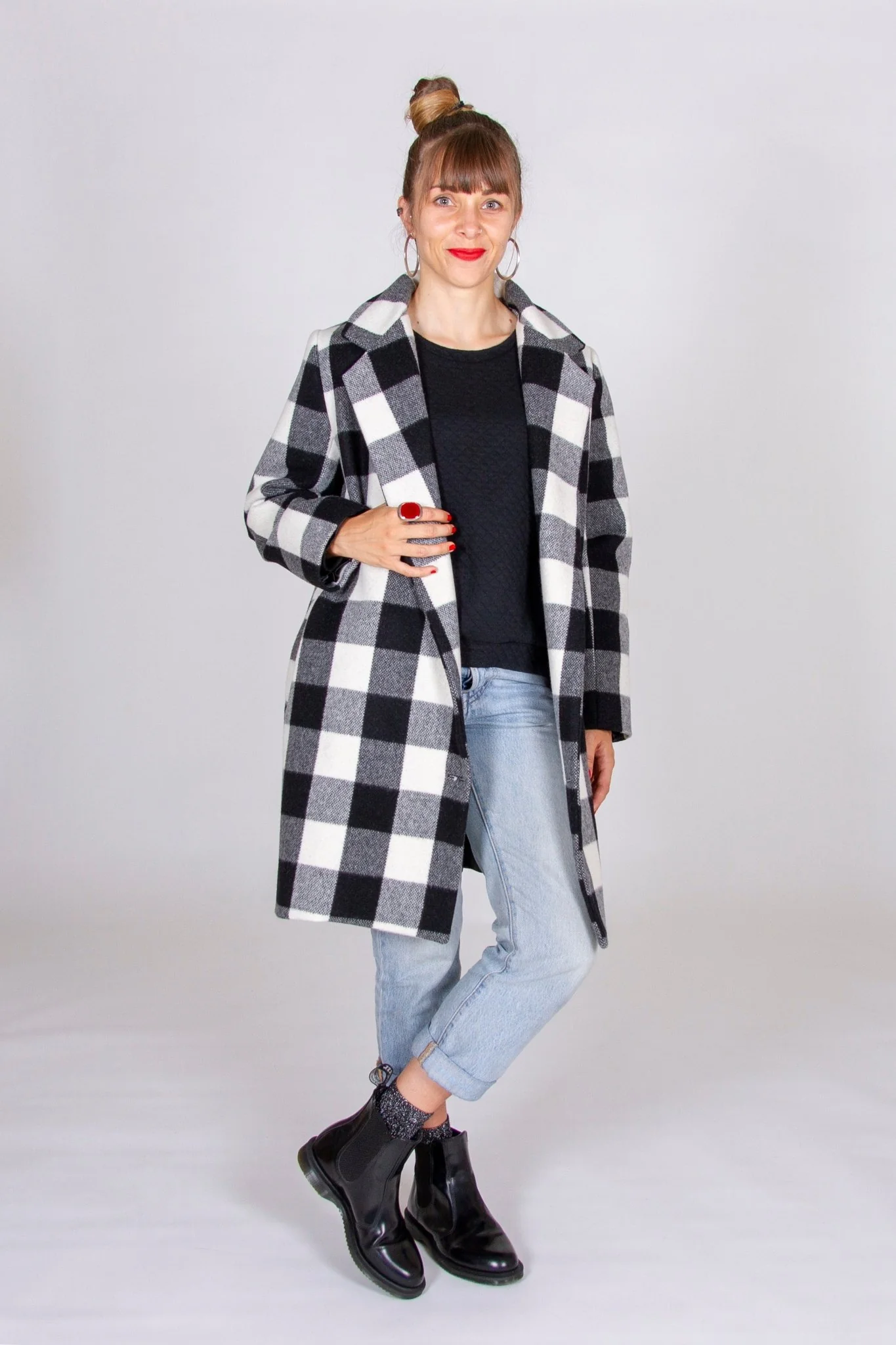 I am MERLIN - Lapel Coat Pattern -  I AM PATTERNS - Image 2