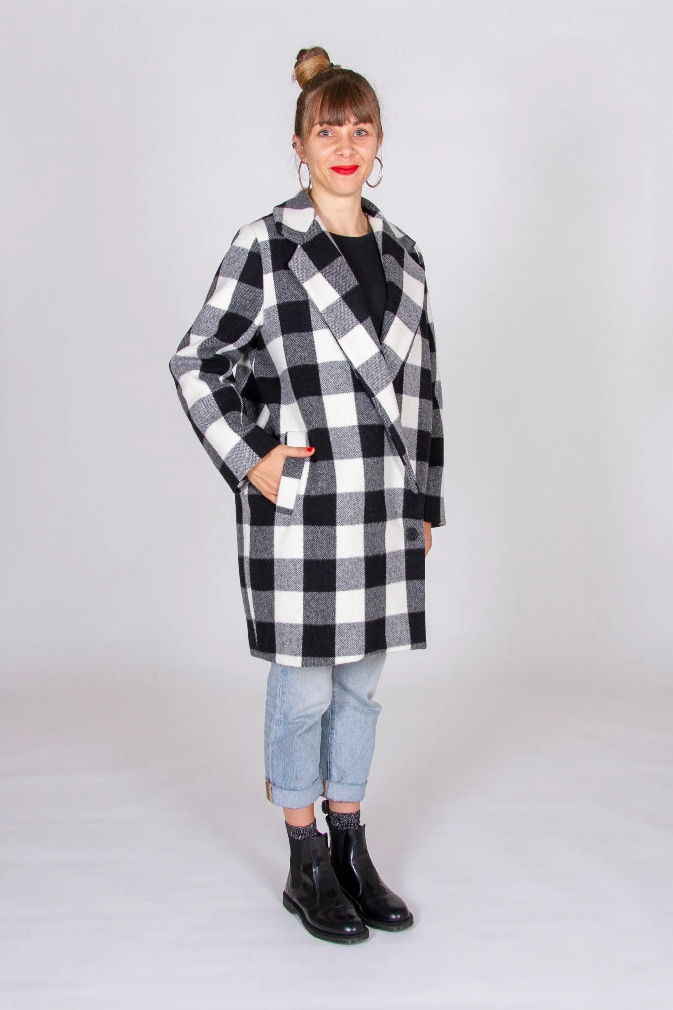 I am MERLIN - Lapel Coat Pattern -  I AM PATTERNS - Image 3