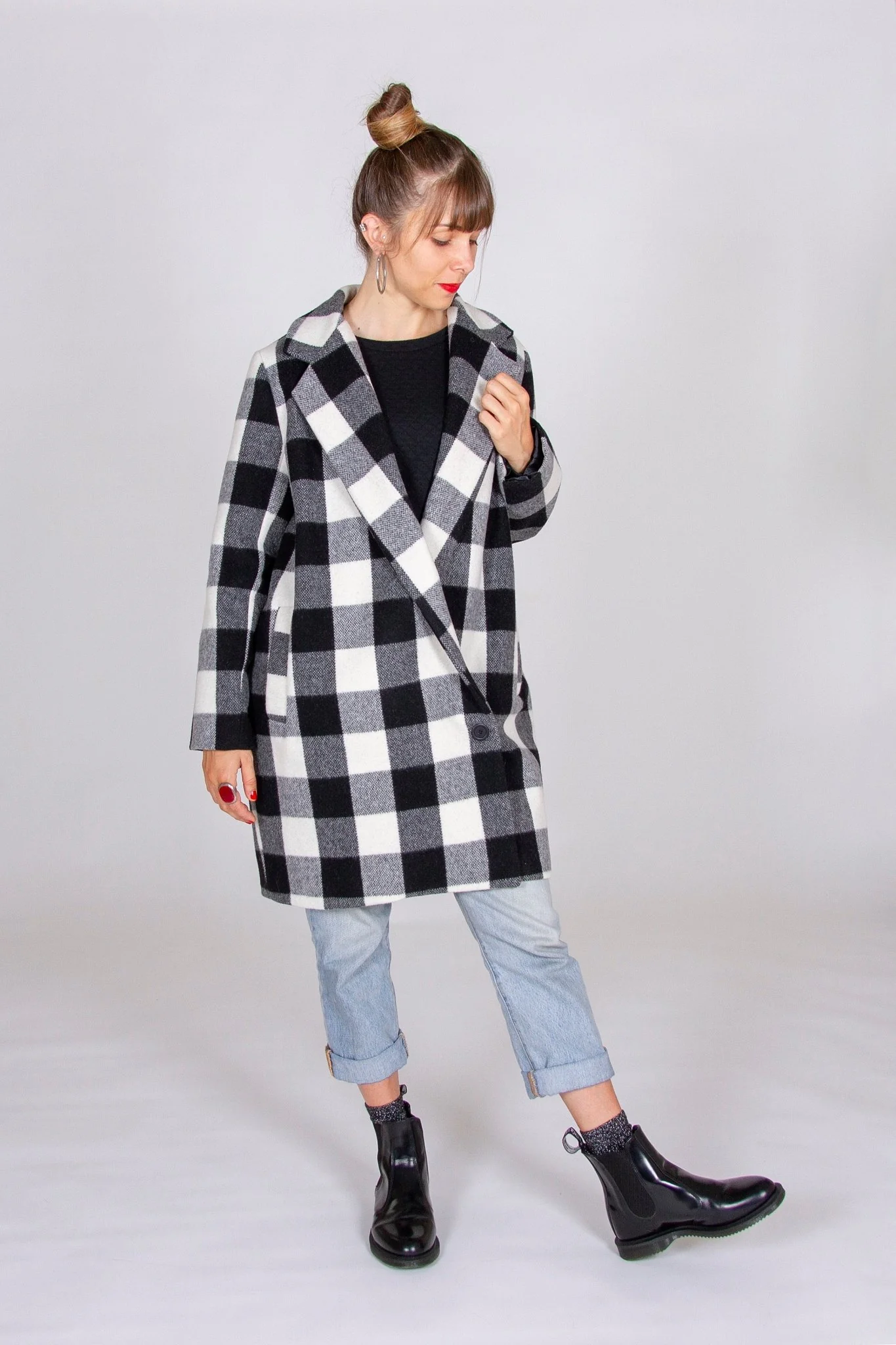 I am MERLIN - Lapel Coat Pattern -  I AM PATTERNS - Image 4
