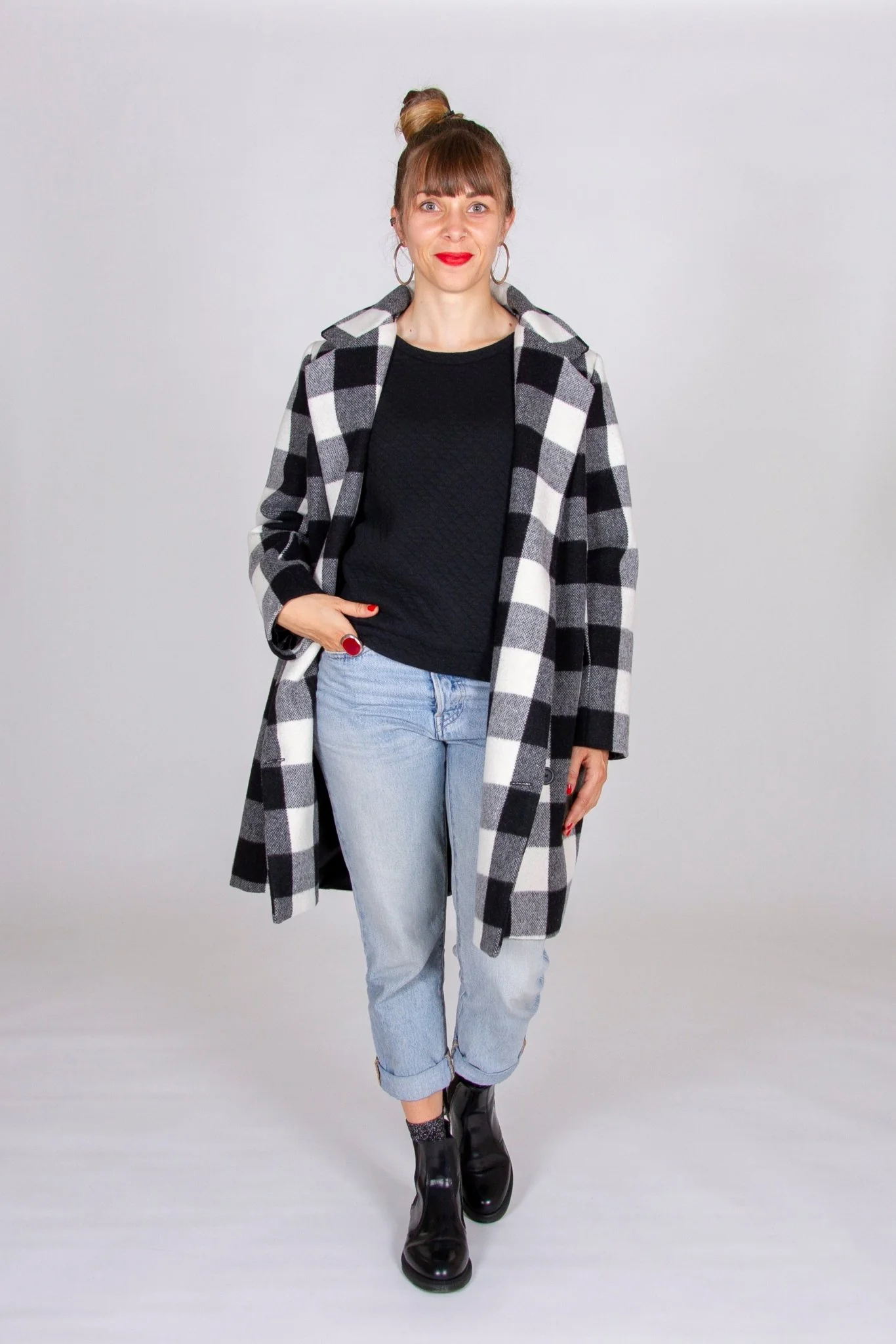 I am MERLIN - Lapel Coat Pattern -  I AM PATTERNS - Image 7