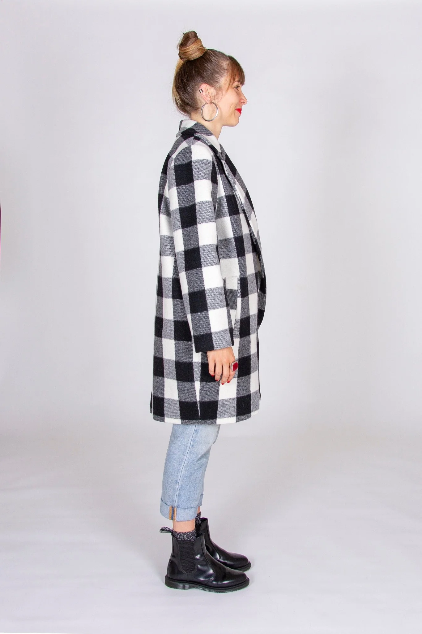 I am MERLIN - Lapel Coat Pattern -  I AM PATTERNS - Image 8