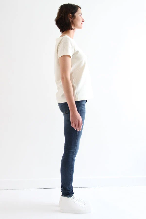 I am MILOR (Ladies) - Classic Boatneck Tshirt Pattern -  I AM PATTERNS - Image 4