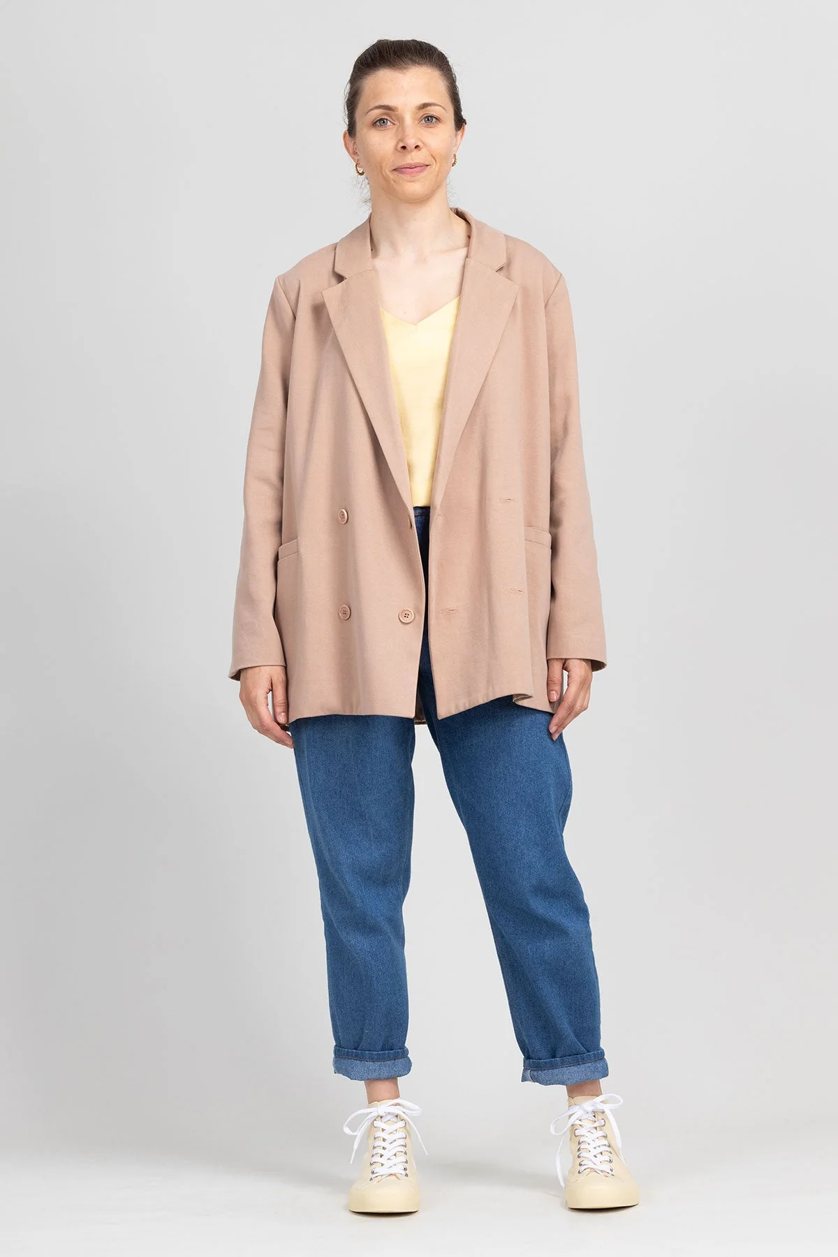 I am ROSE - Oversized Double-Breasted Blazer Pattern -  I AM PATTERNS - Image 2
