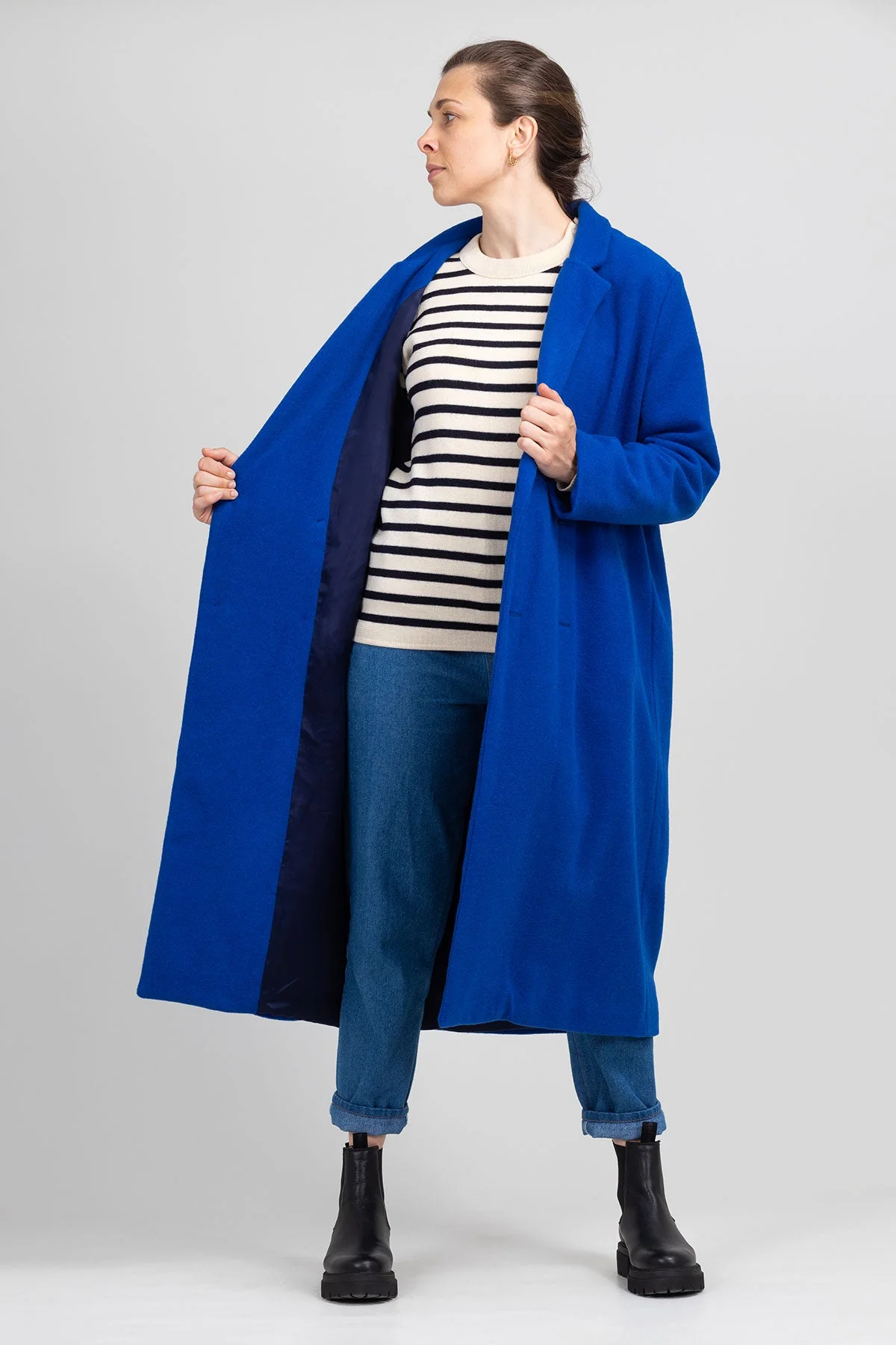 I am ROSE - Oversized Double-Breasted Blazer Pattern -  I AM PATTERNS - Image 34
