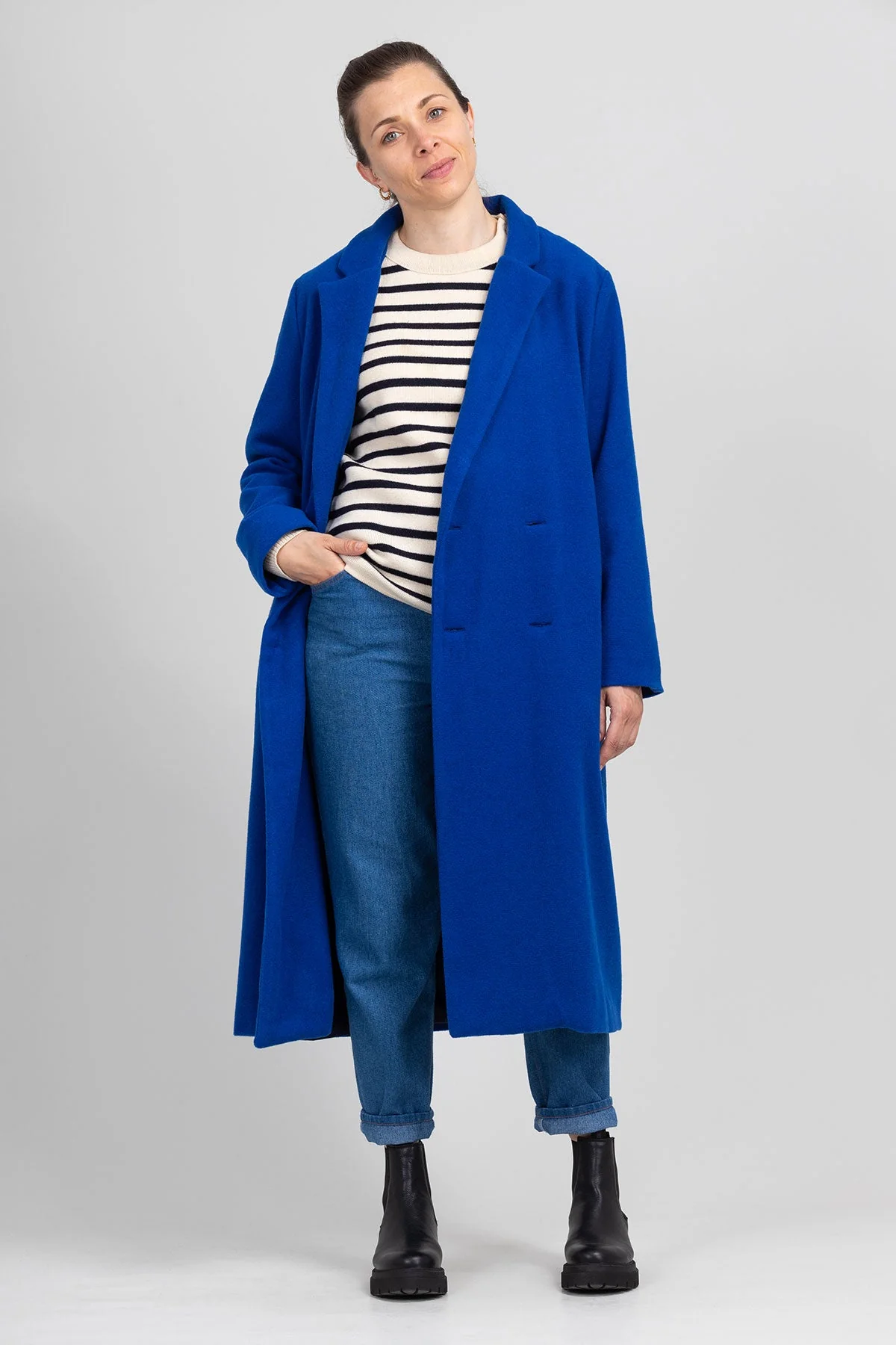 I am ROSE - Oversized Double-Breasted Blazer Pattern -  I AM PATTERNS - Image 36