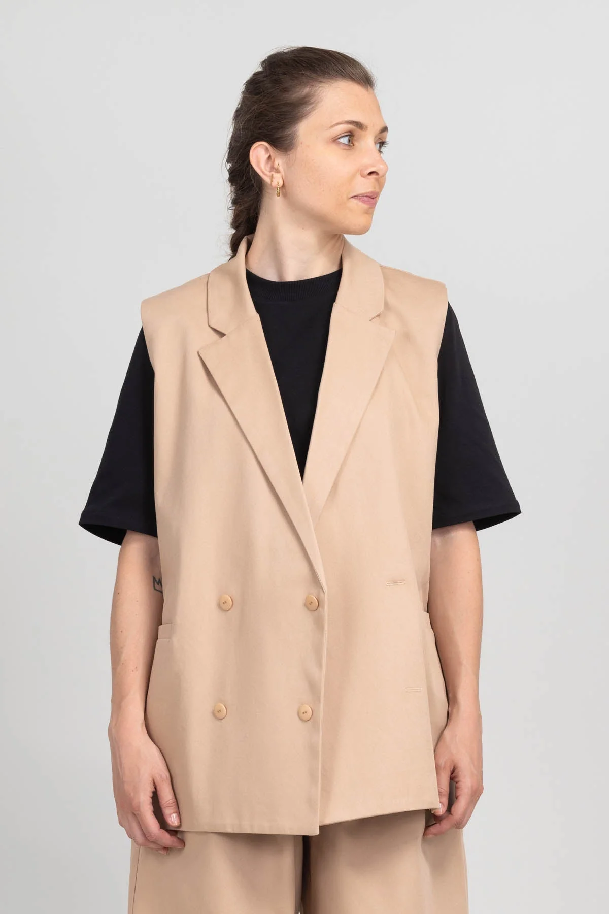 I am ROSE - Oversized Double-Breasted Blazer Pattern -  I AM PATTERNS - Image 41