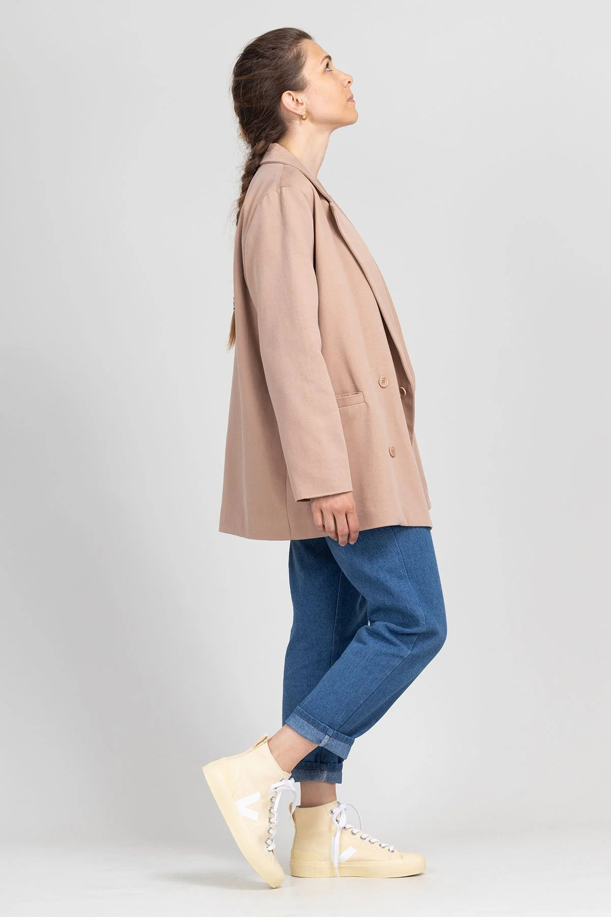 I am ROSE - Oversized Double-Breasted Blazer Pattern -  I AM PATTERNS - Image 6