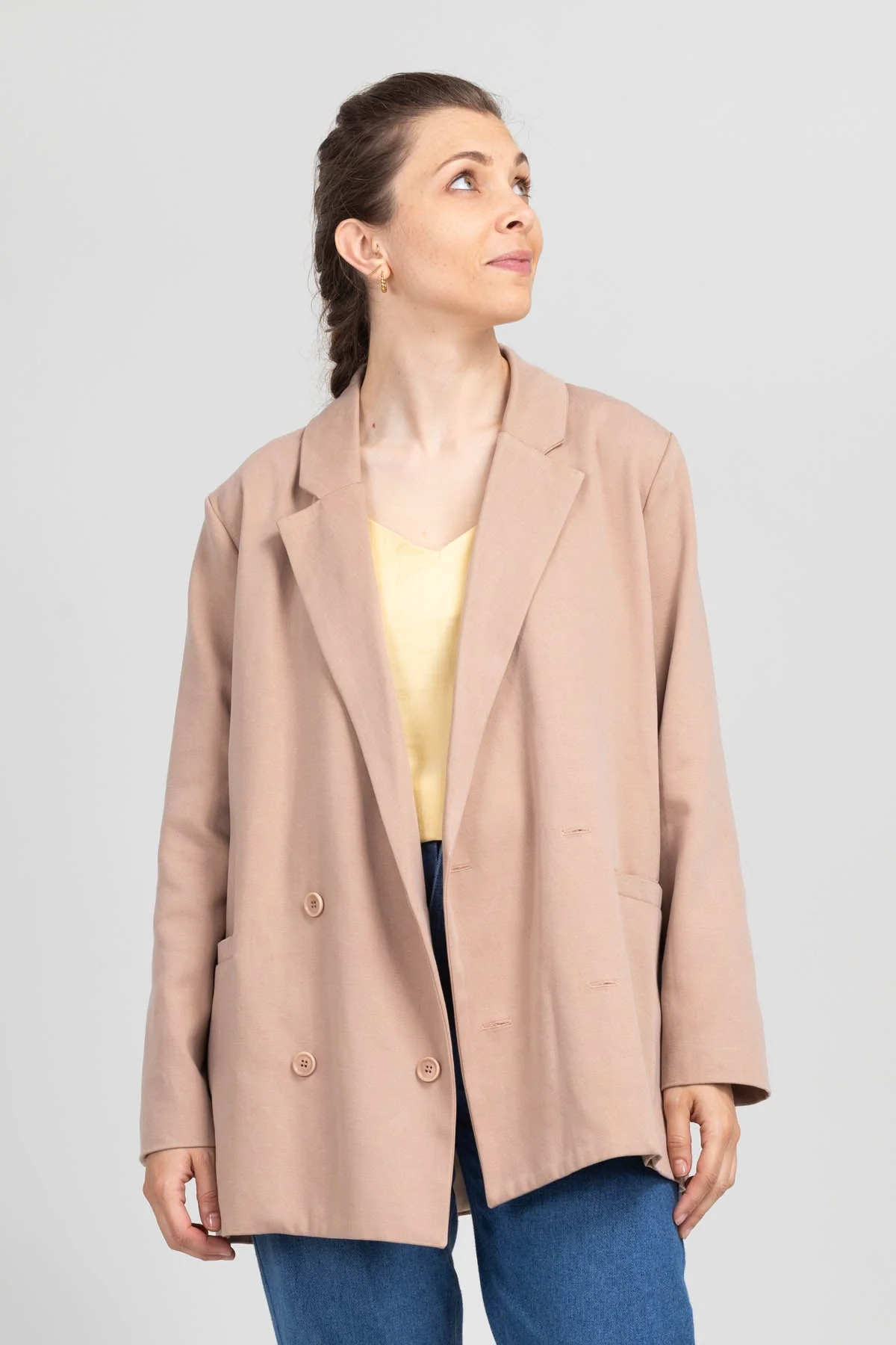 I am ROSE - Oversized Double-Breasted Blazer Pattern -  I AM PATTERNS - Image 7