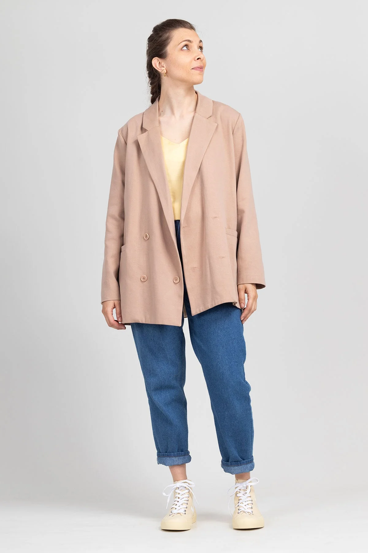 I am ROSE - Oversized Double-Breasted Blazer Pattern -  I AM PATTERNS - Image 8