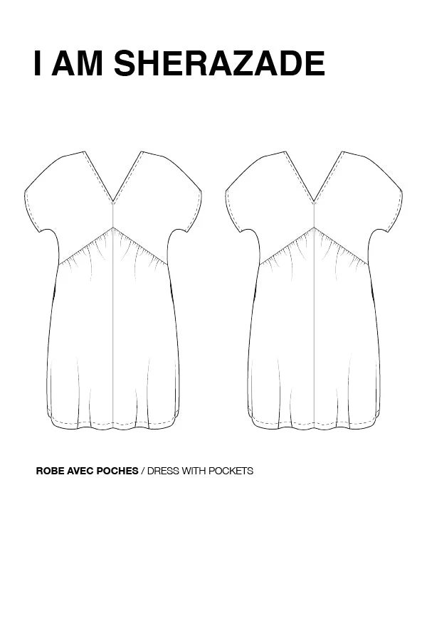 I am SHERAZADE - Dress Pattern -  I AM PATTERNS - Image 15