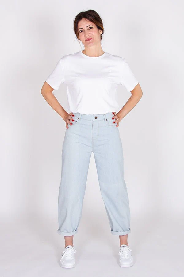 I Am SUNSHINE - Tapered Leg Cut or Slouchy Jeans Pattern -  I AM PATTERNS - Image 15