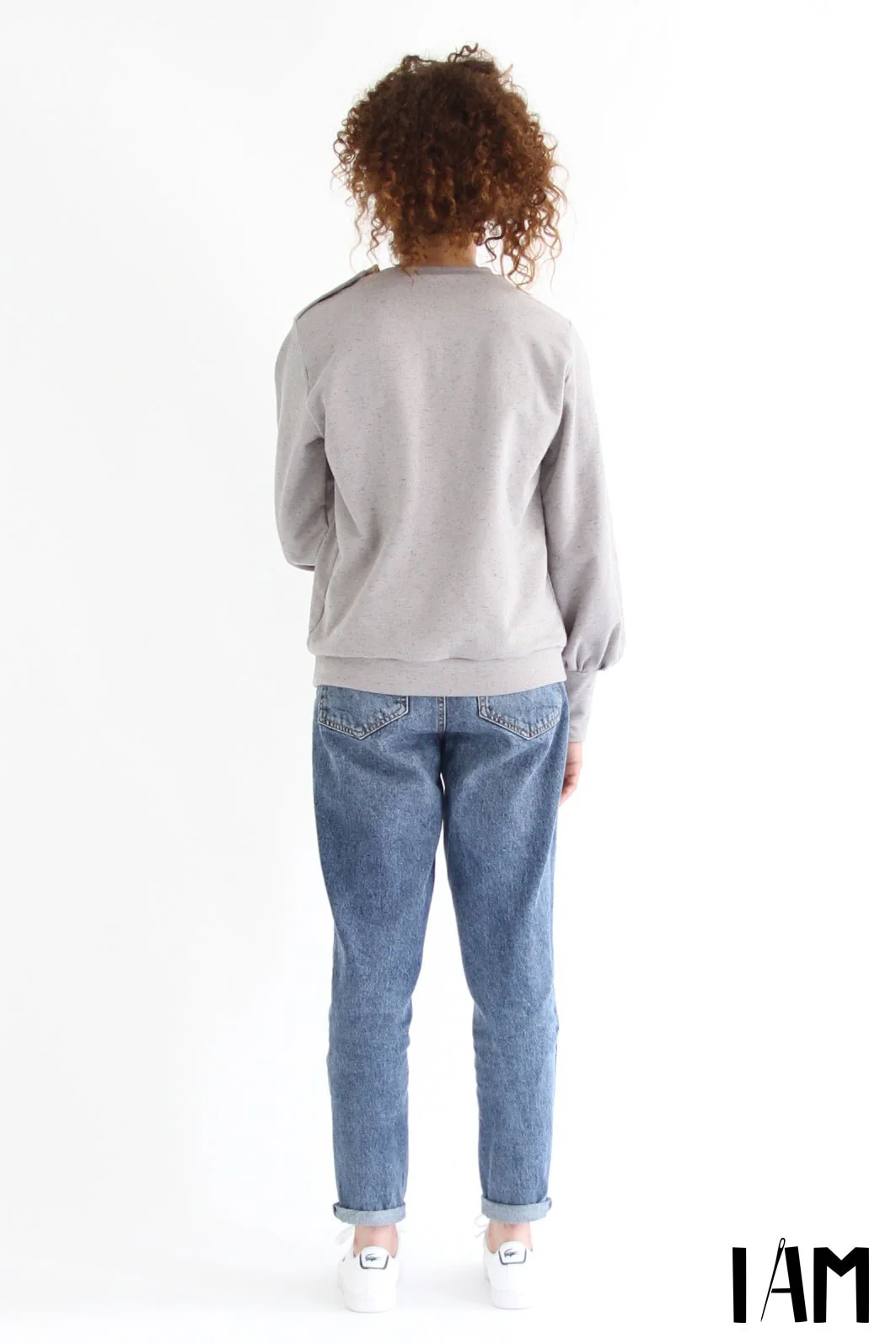 I am ZEBRE - Butterfly Sleeve Sweatshirt Pattern -  I AM PATTERNS - Image 3