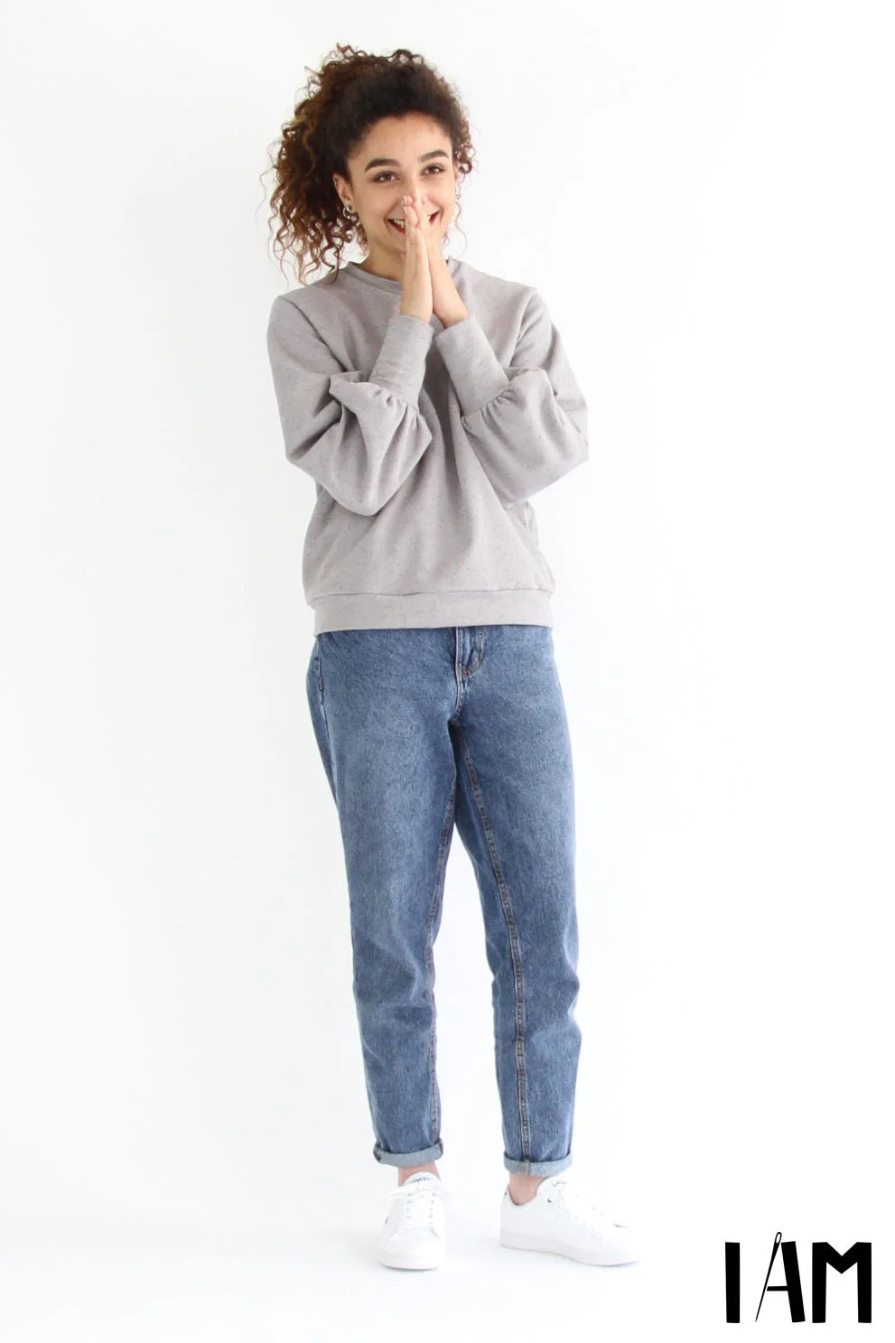 I am ZEBRE - Butterfly Sleeve Sweatshirt Pattern -  I AM PATTERNS - Image 6