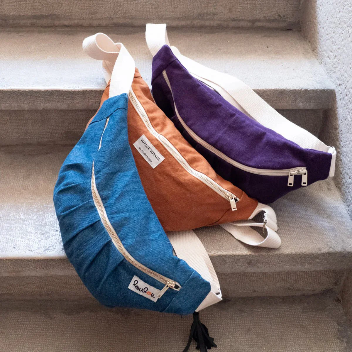 IKABANANA Fanny Pack - Paper Sewing Pattern - Ikatee