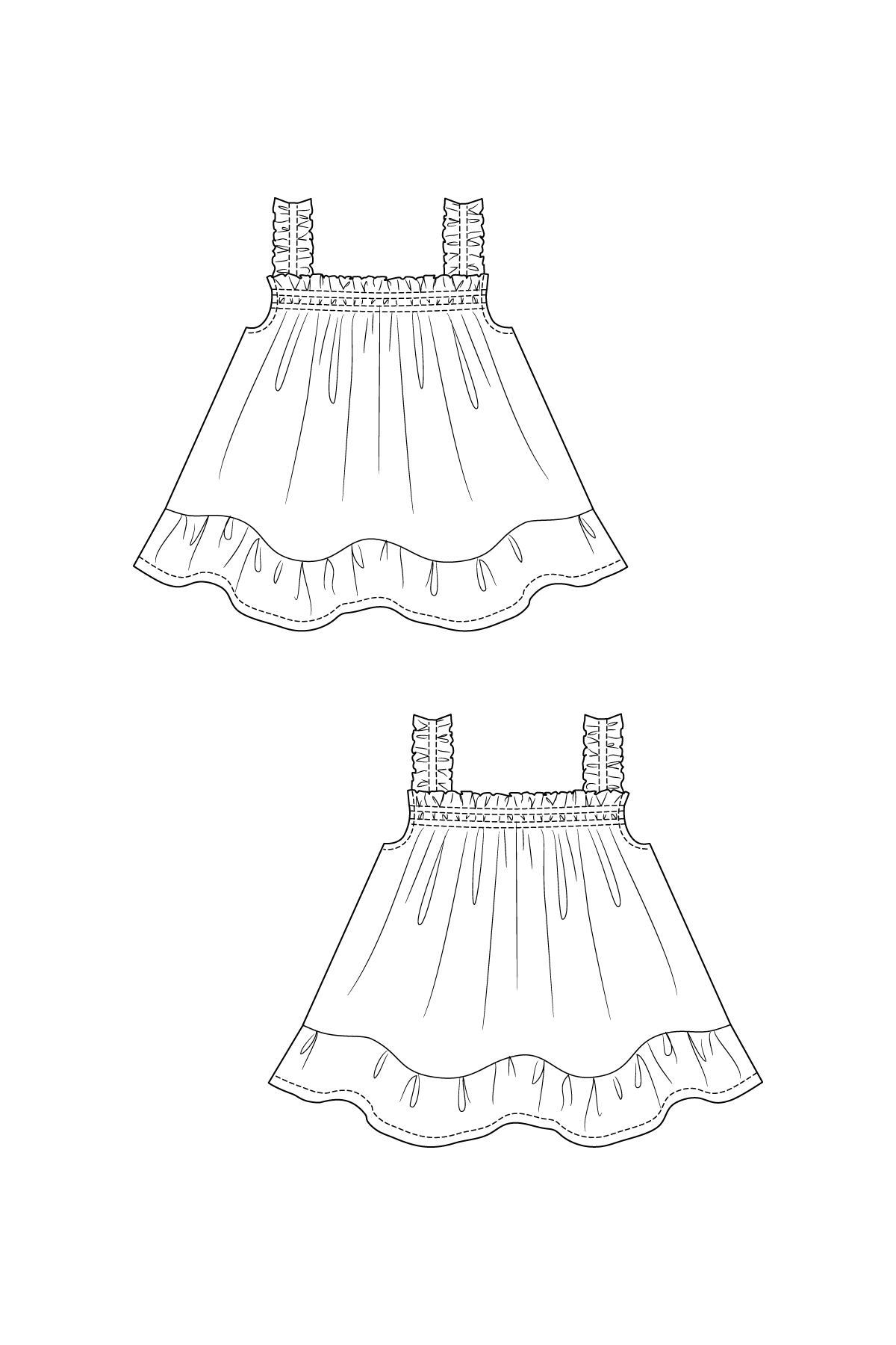 Ilma Smock Dress and Top - PDF Pattern - Named Clothing - Image 13