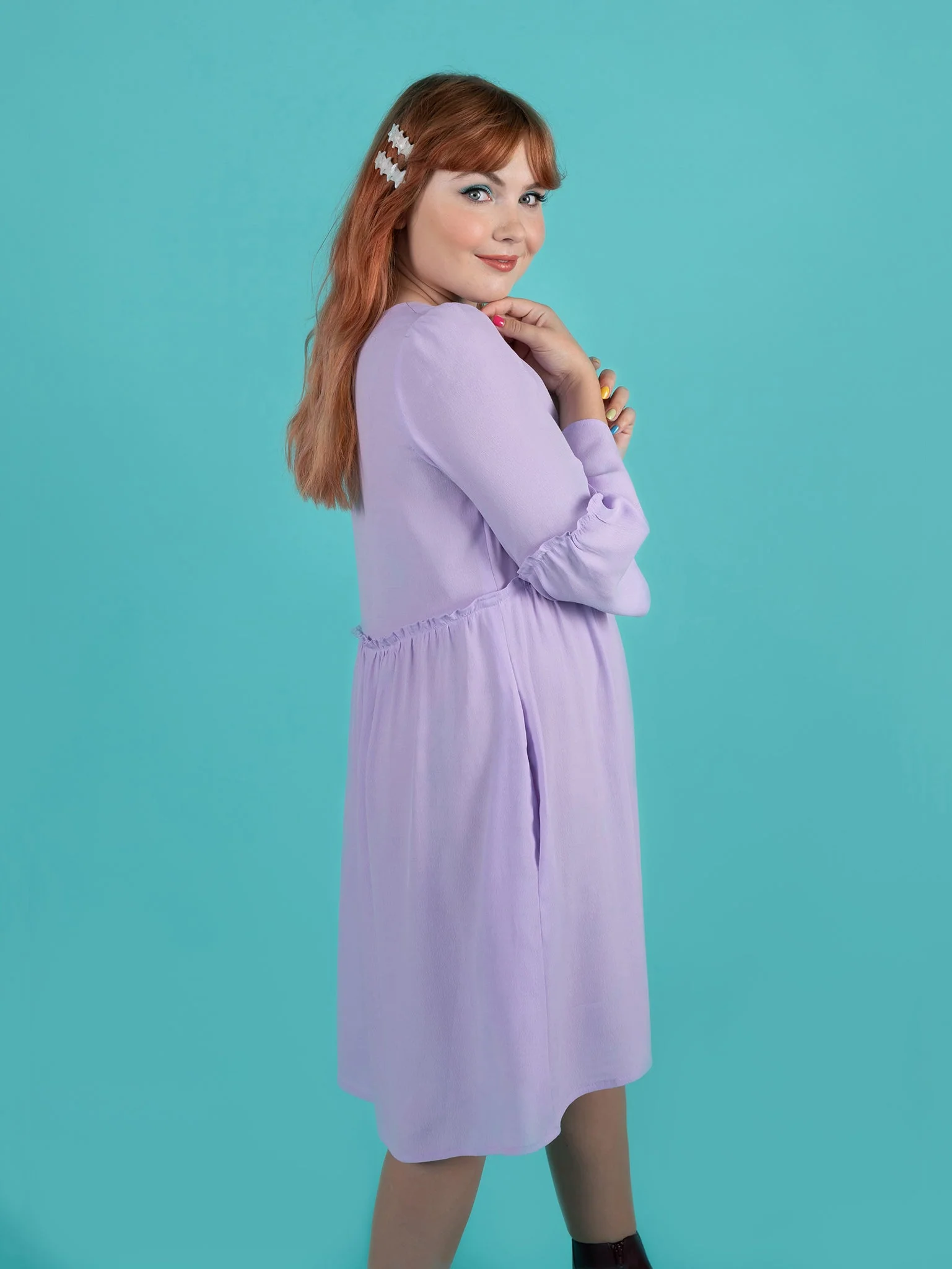 Indigo Top / Dress Pattern - Tilly And The Buttons - Image 8