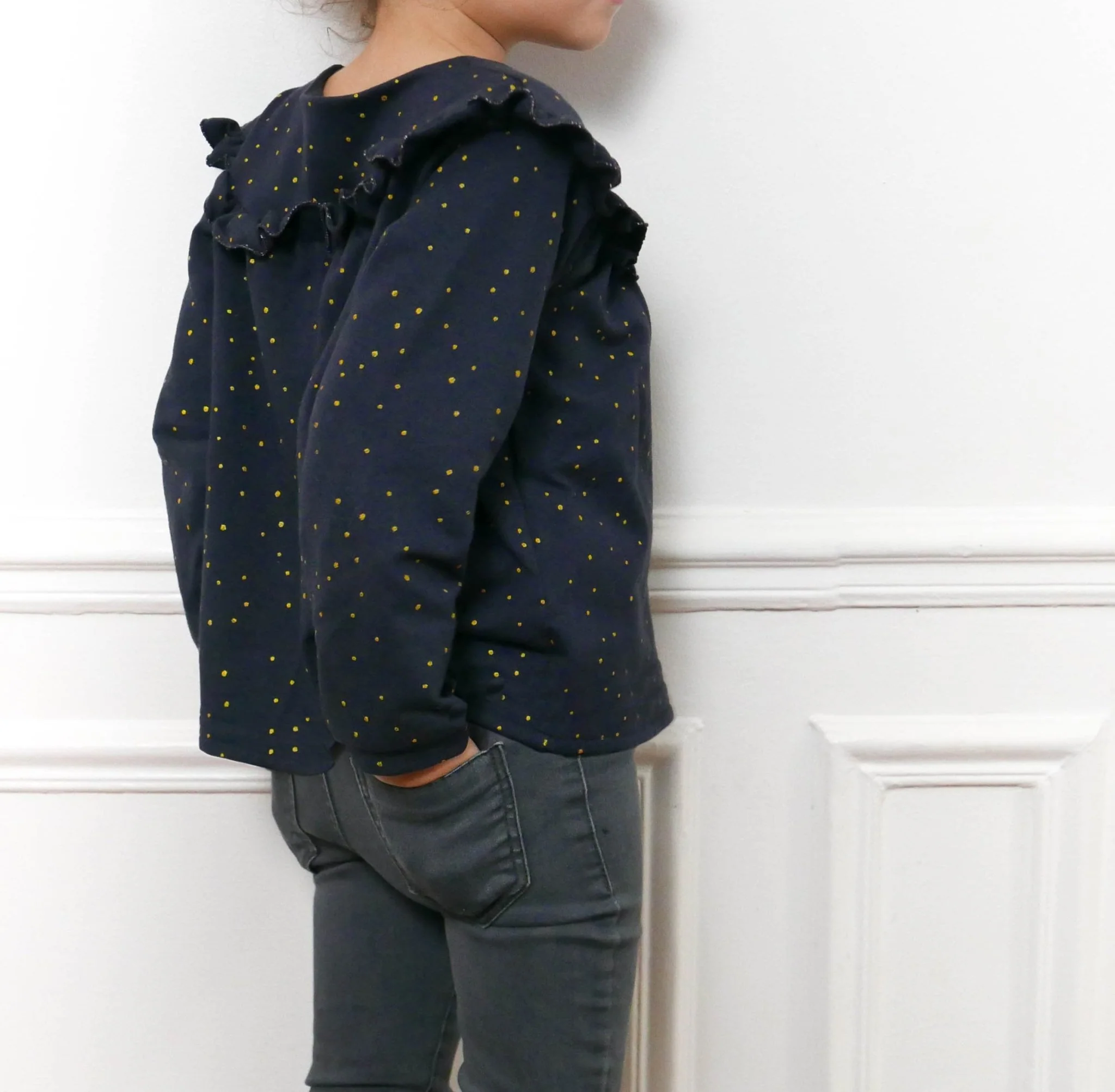Irma Cardigan or Thin Vest Sewing Pattern- Girl 3/12Y - Ikatee - Image 12