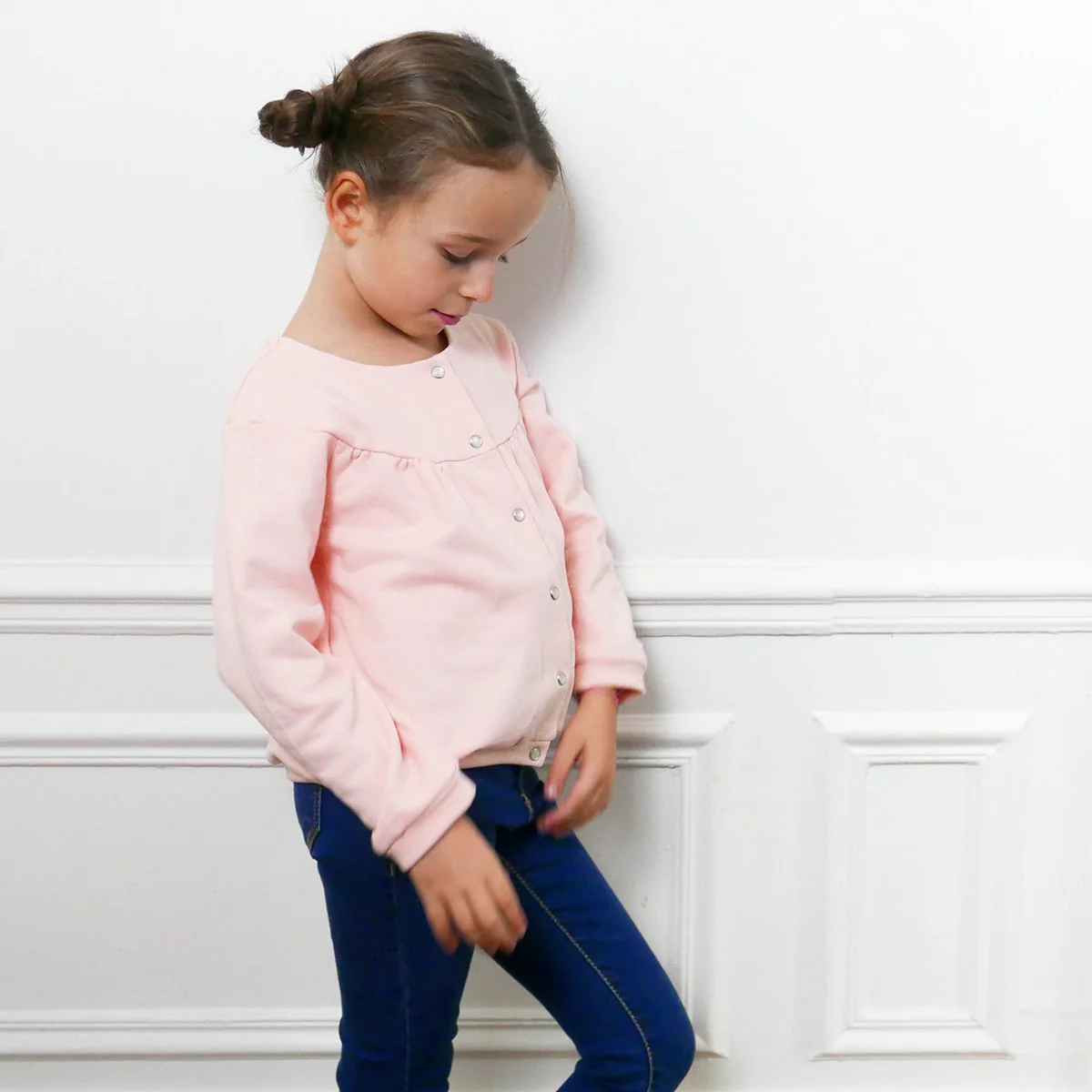Irma Cardigan or Thin Vest Sewing Pattern- Girl 3/12Y - Ikatee - Image 5