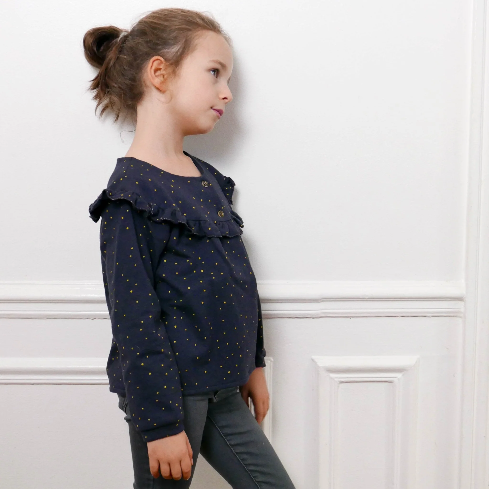 Irma Cardigan or Thin Vest Sewing Pattern- Girl 3/12Y - Ikatee - Image 9