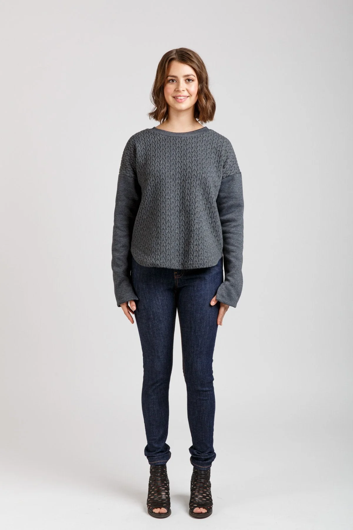 Jarrah Sweater - Megan Nielsen Patterns - Sewing Pattern - Image 8