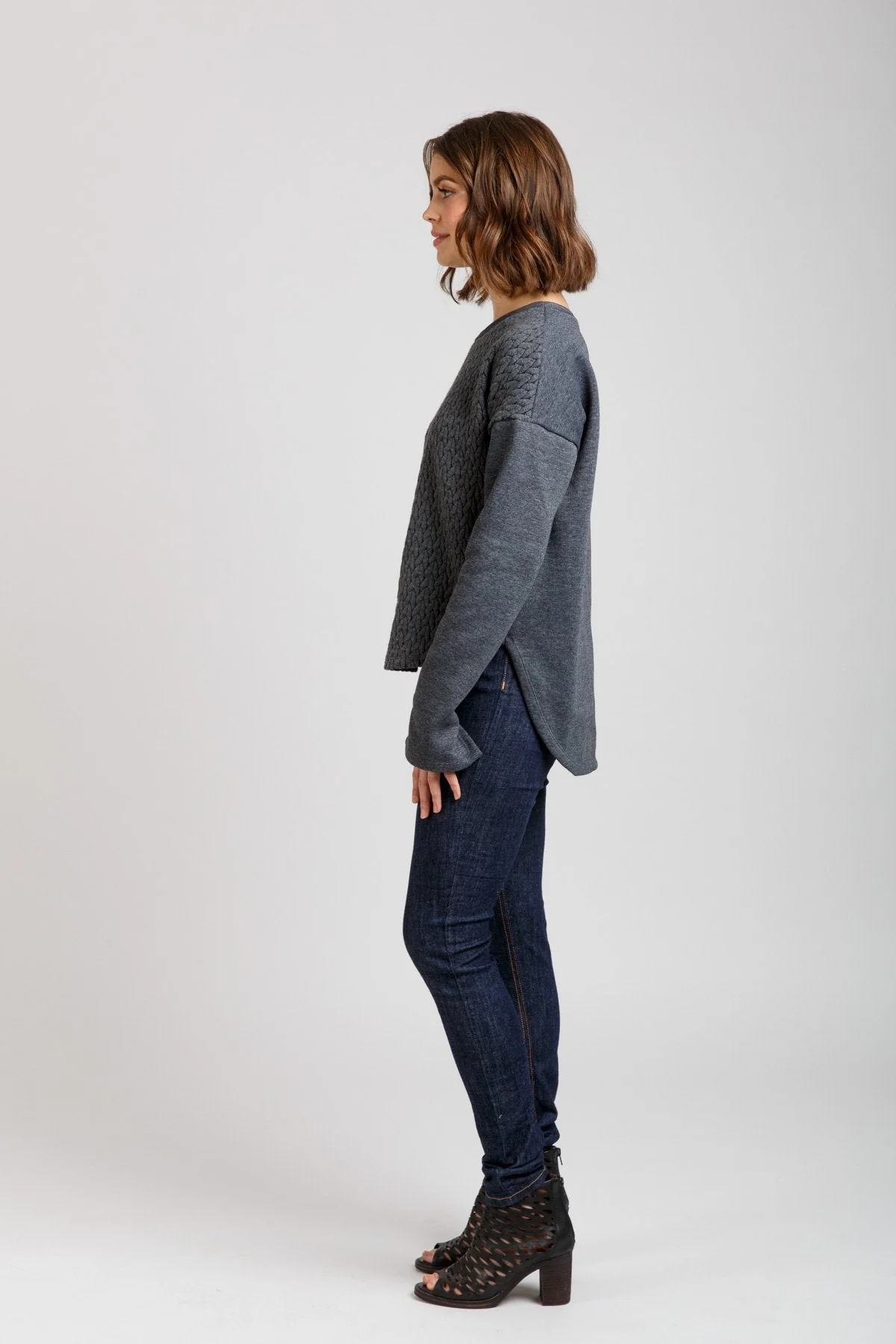 Jarrah Sweater - Megan Nielsen Patterns - Sewing Pattern - Image 9