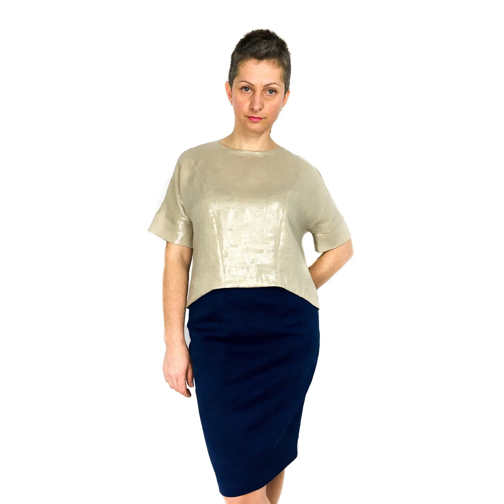 Jasmine Tee + Dress Sewing Pattern - Dhurata Davies - Image 11