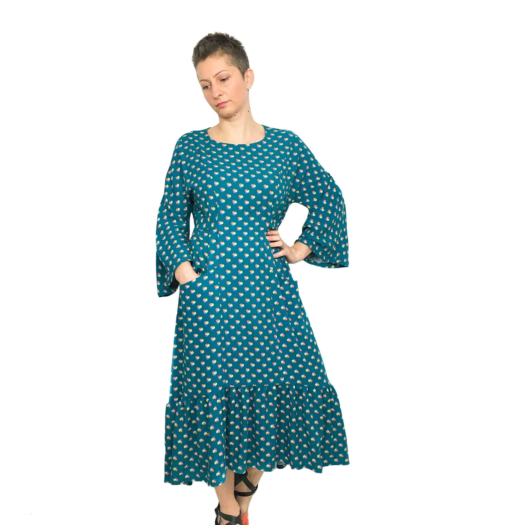 Jasmine Tee + Dress Sewing Pattern - Dhurata Davies - Image 9
