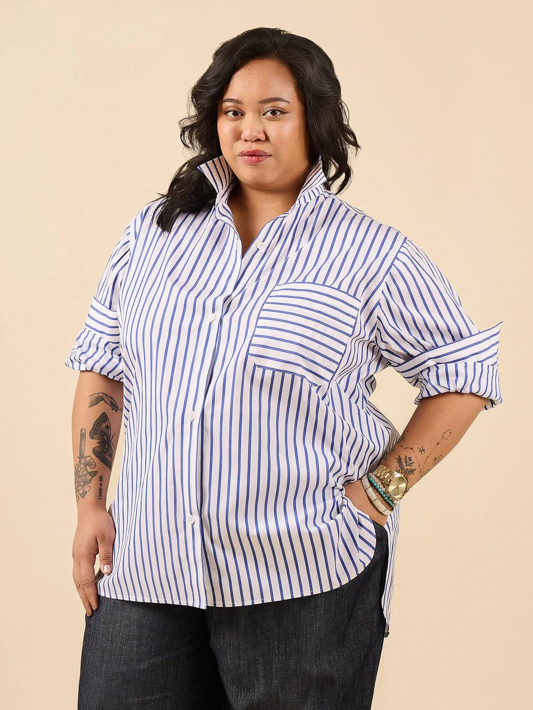 Jenna Shirt + Shirtdress - Closet Core Patterns - Image 30