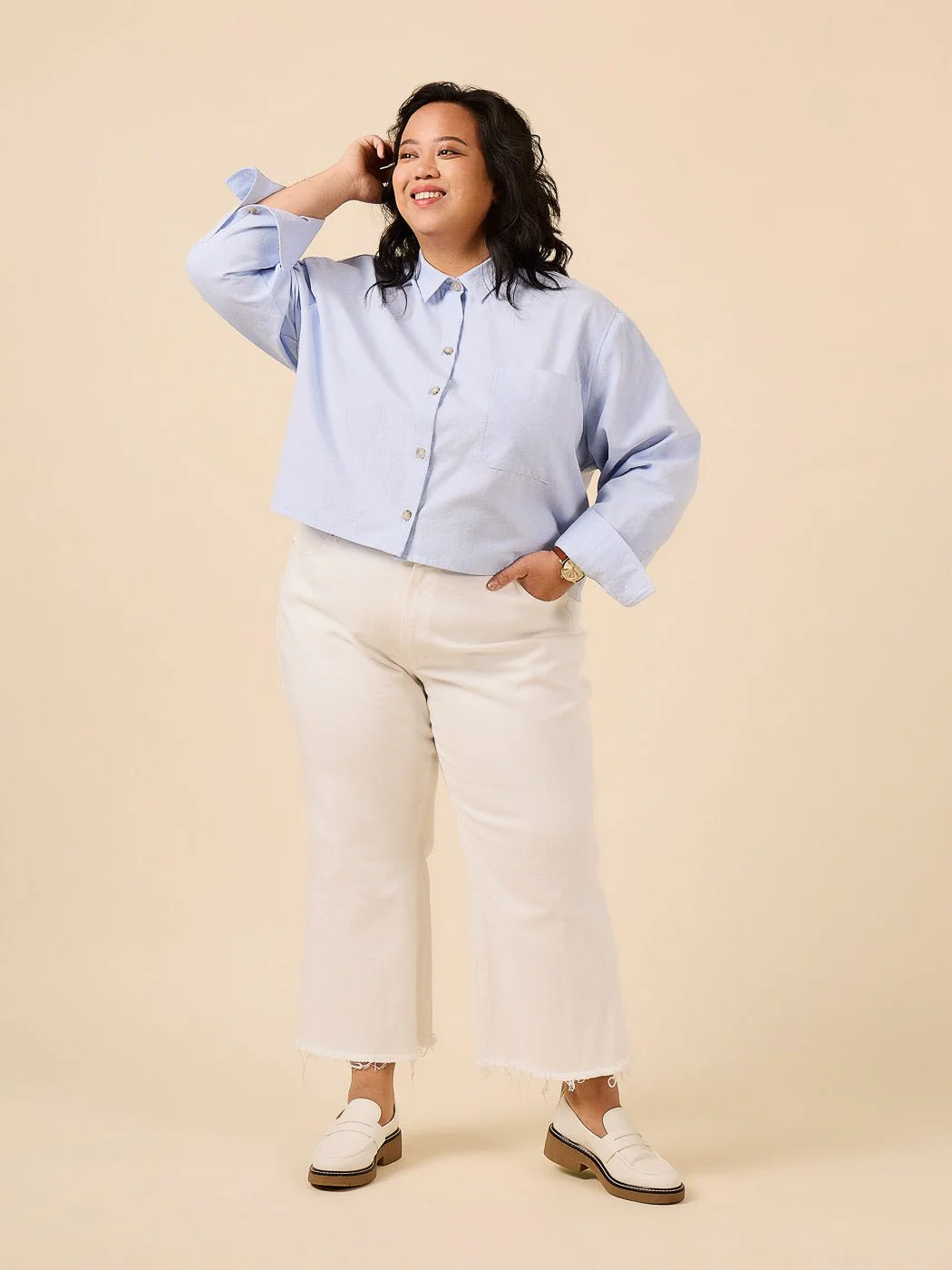 Jenna Shirt + Shirtdress - Closet Core Patterns - Image 33