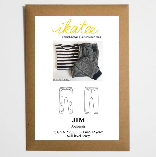 Jim Jogpants Sewing Pattern- Boy 3/12Y - Ikatee - Image 4
