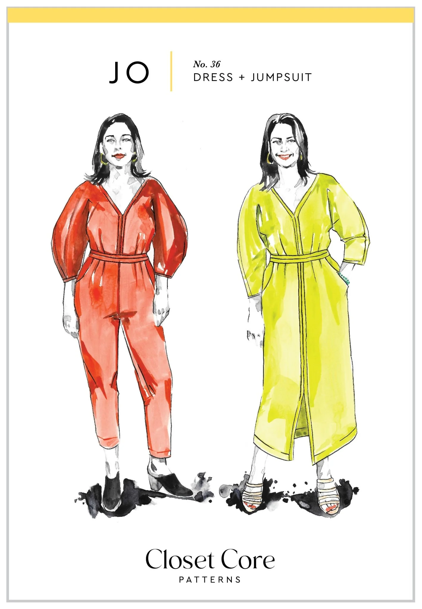 Jo Dress + Jumpsuit - Closet Core Patterns - Image 3