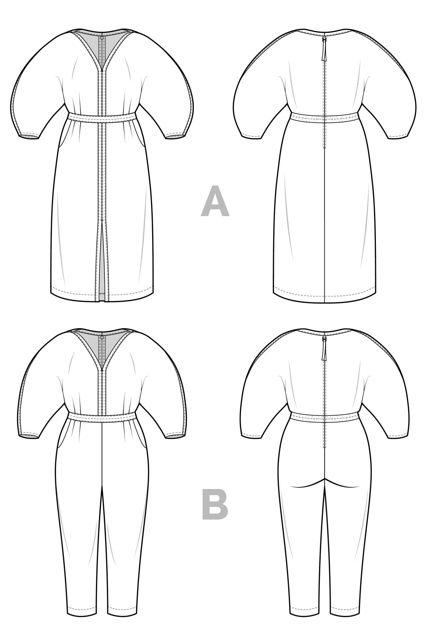 Jo Dress + Jumpsuit - Closet Core Patterns - Image 4