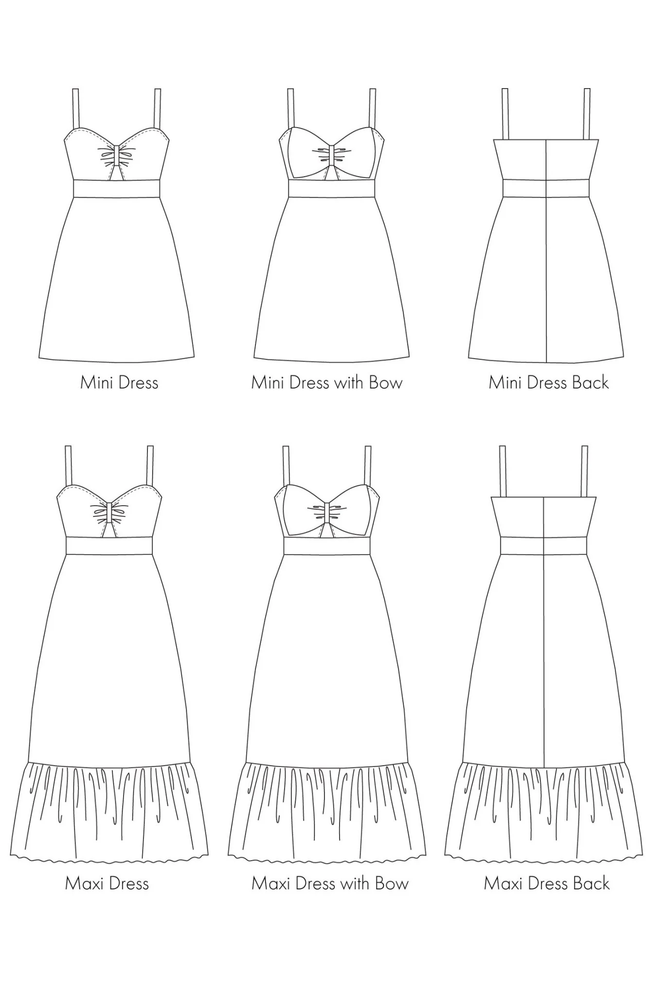 Joelle Dress PDF Pattern - Sew Love Patterns - Image 20