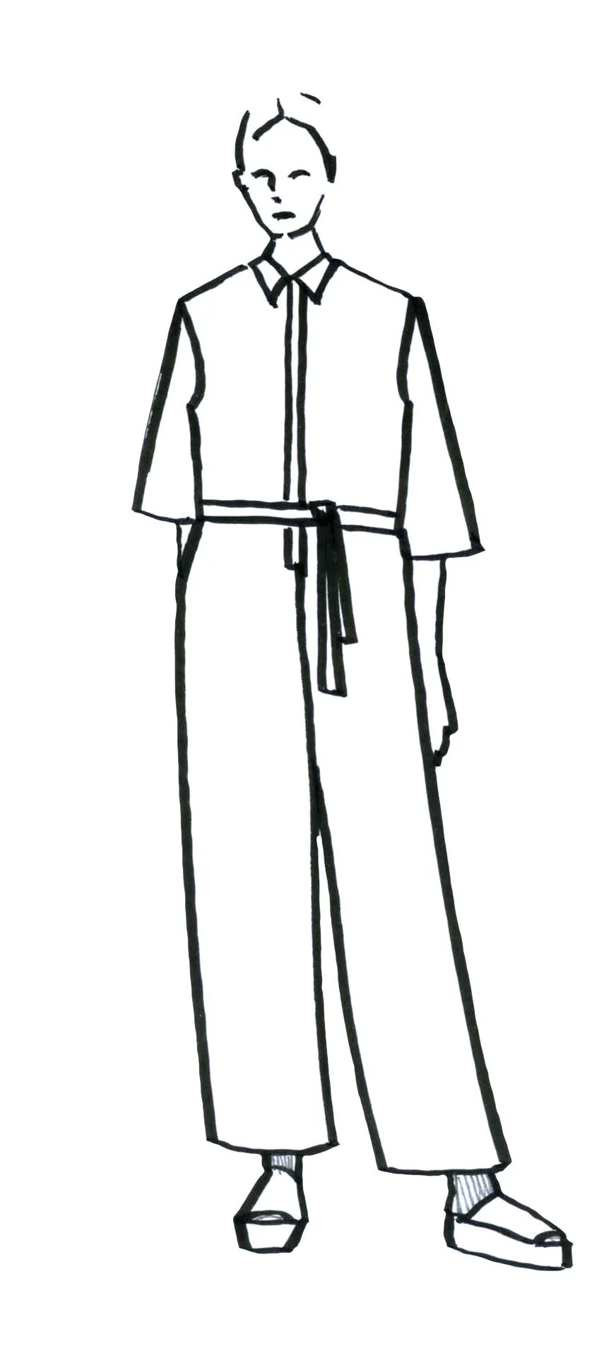 JUDITH Jumpsuit by Kaisa Rissanen PDF Sewing Pattern - TAUKO - Image 10