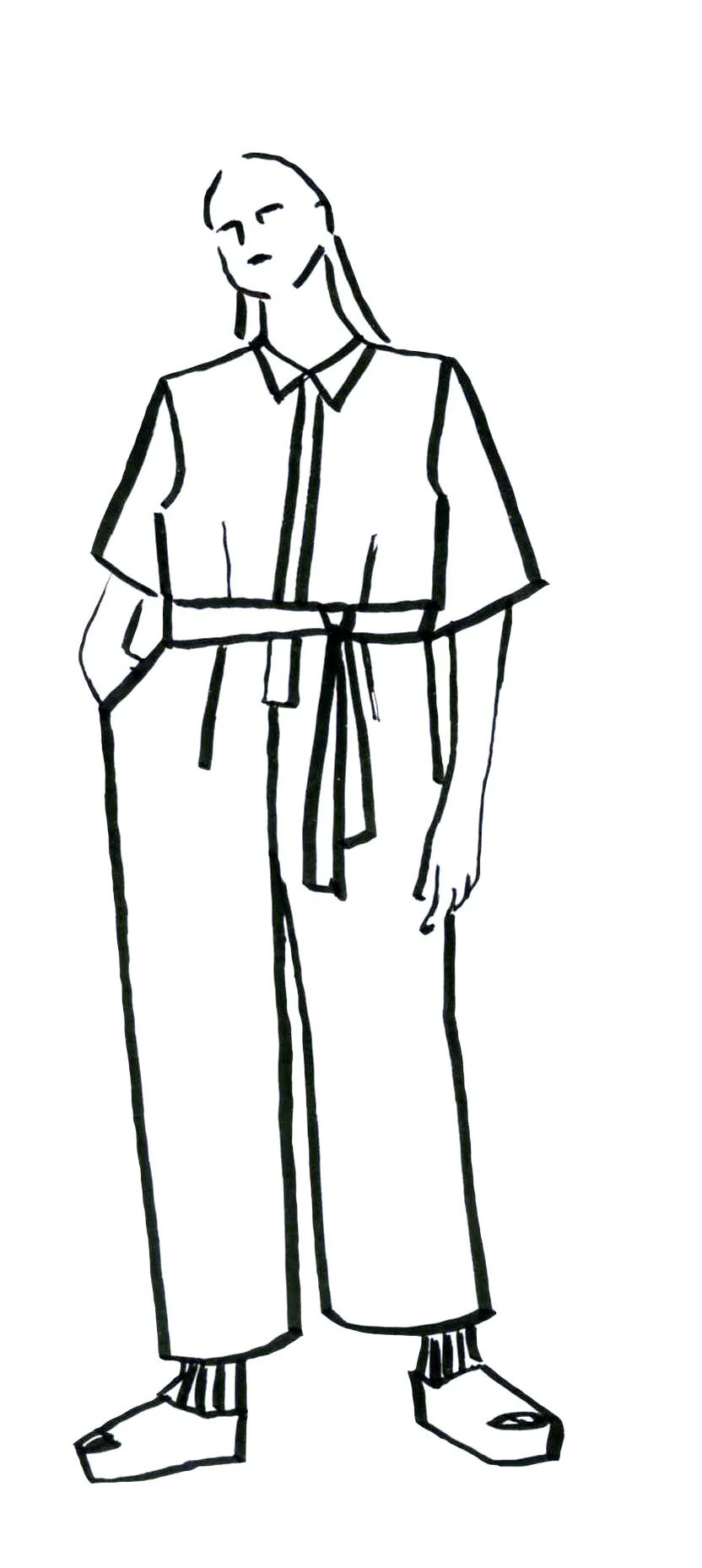 JUDITH Jumpsuit by Kaisa Rissanen PDF Sewing Pattern - TAUKO - Image 11