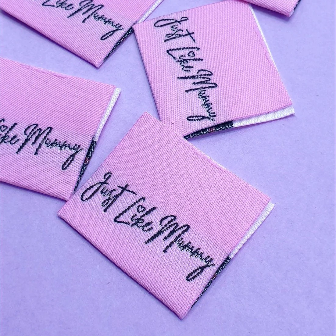"JUST LIKE MOMMY" Woven Label Pack - Sew Anonymous - Image 6