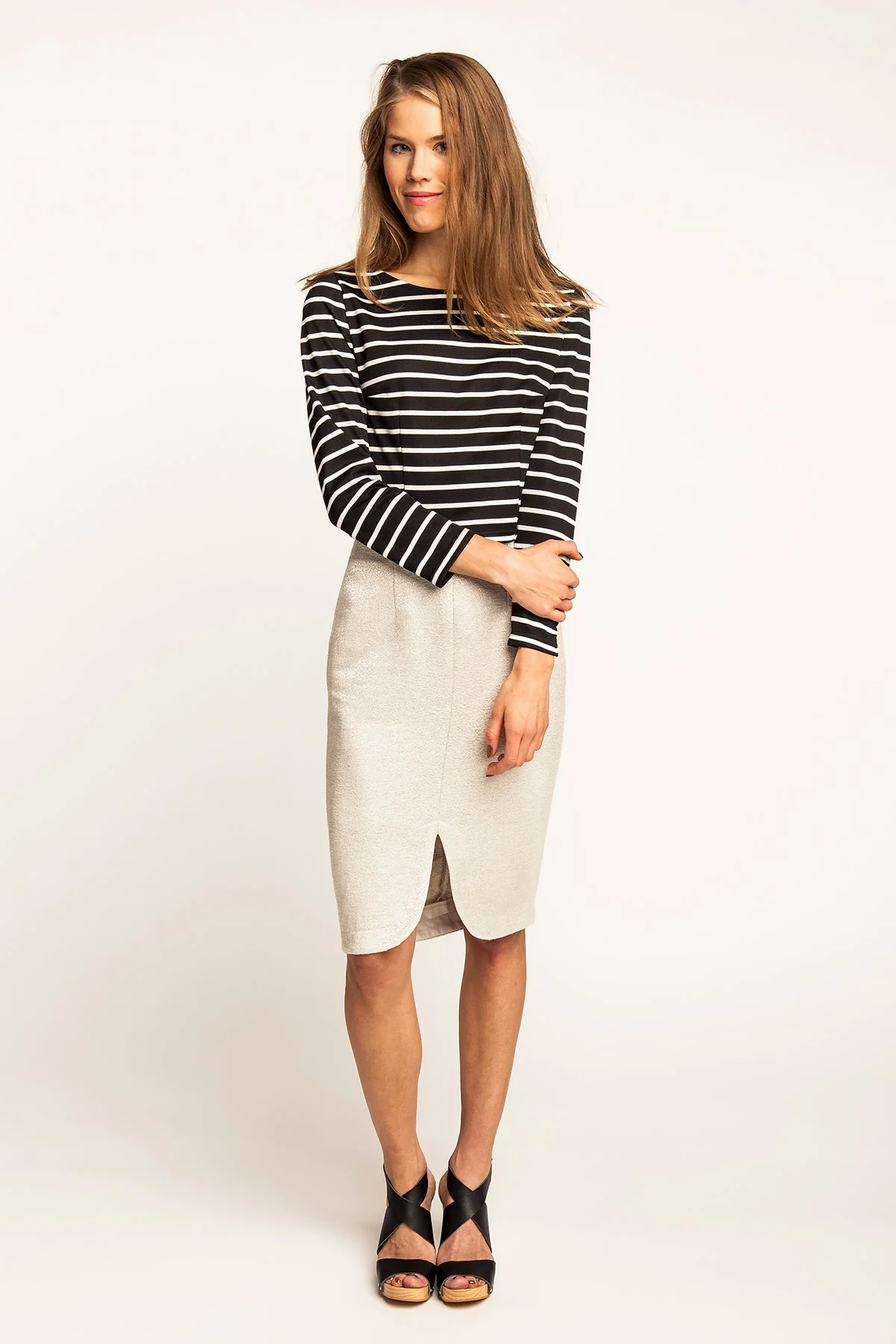 Kanerva Button-Back Tee - PDF Pattern - Named Clothing - Image 2