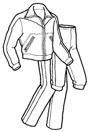 Kid’s Cross Country or Jogging Suit Pattern - 114 - The Green Pepper Patterns