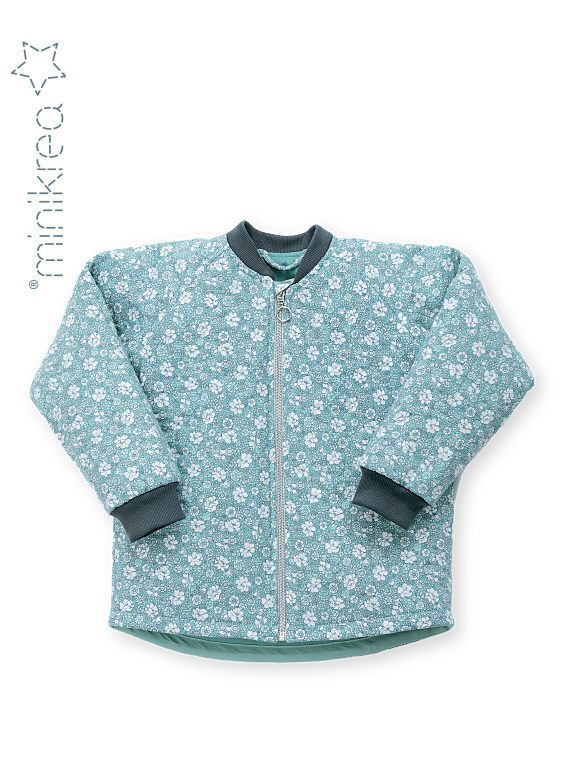 Kids Quilted Jacket - Minikrea - Pattern - 2-12 Years - Image 3