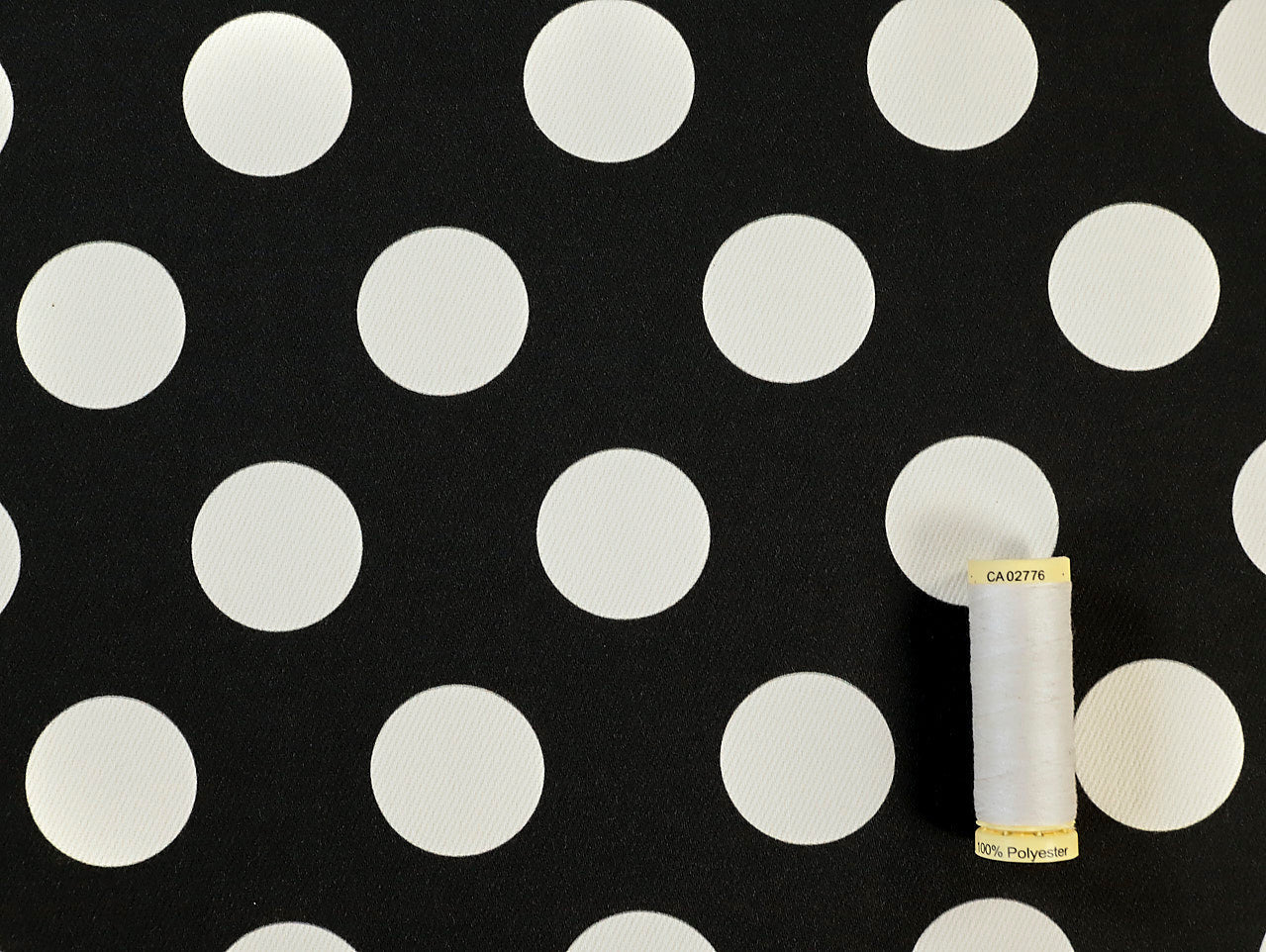 Kit Polka Dot Denim - Black - Oeko-Tex 100 - Fabric Godmother - Image 4