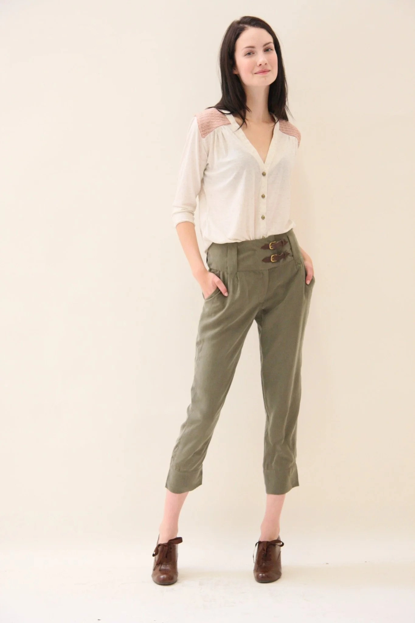 Lazo Trousers Womens PDF Sewing Pattern - Thread Theory