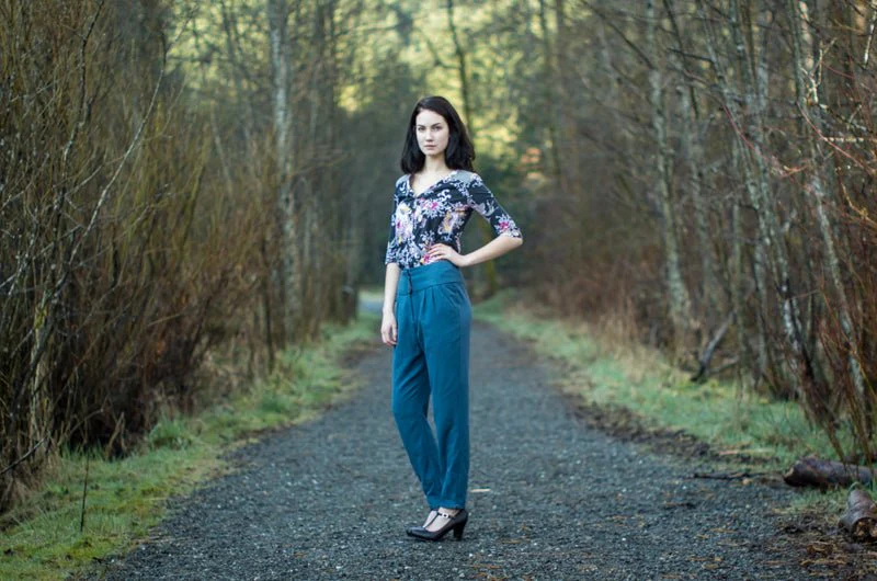 Lazo Trousers Womens PDF Sewing Pattern - Thread Theory - Image 14