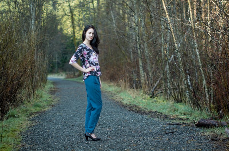 Lazo Trousers Womens PDF Sewing Pattern - Thread Theory - Image 29