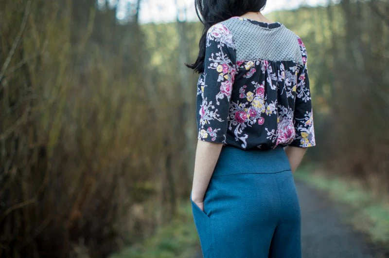 Lazo Trousers Womens PDF Sewing Pattern - Thread Theory - Image 8