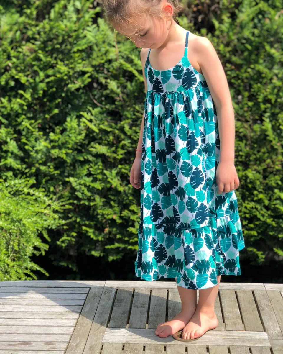 Lena Blouse & Dress Sewing Pattern - Girl 3/12Y - Ikatee - Image 4