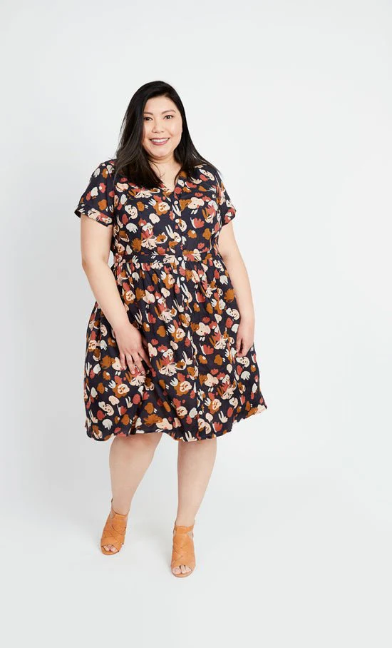Lenox Shirtdress Paper Pattern - Cashmerette - Image 8