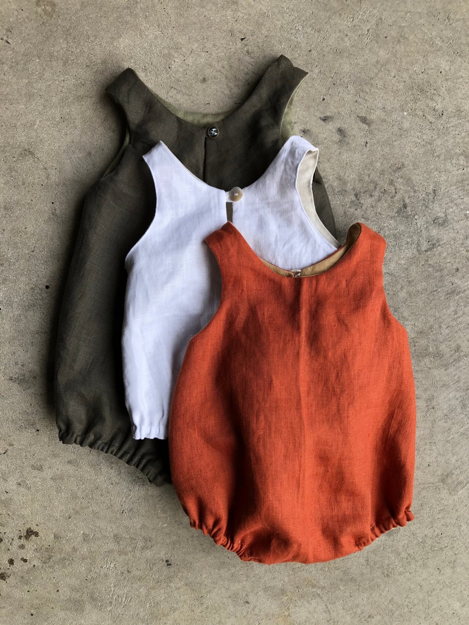 Leo Reversible Unisex Romper (newborn-36mo) PDF Sewing Pattern - Atelier Mimito - Image 10