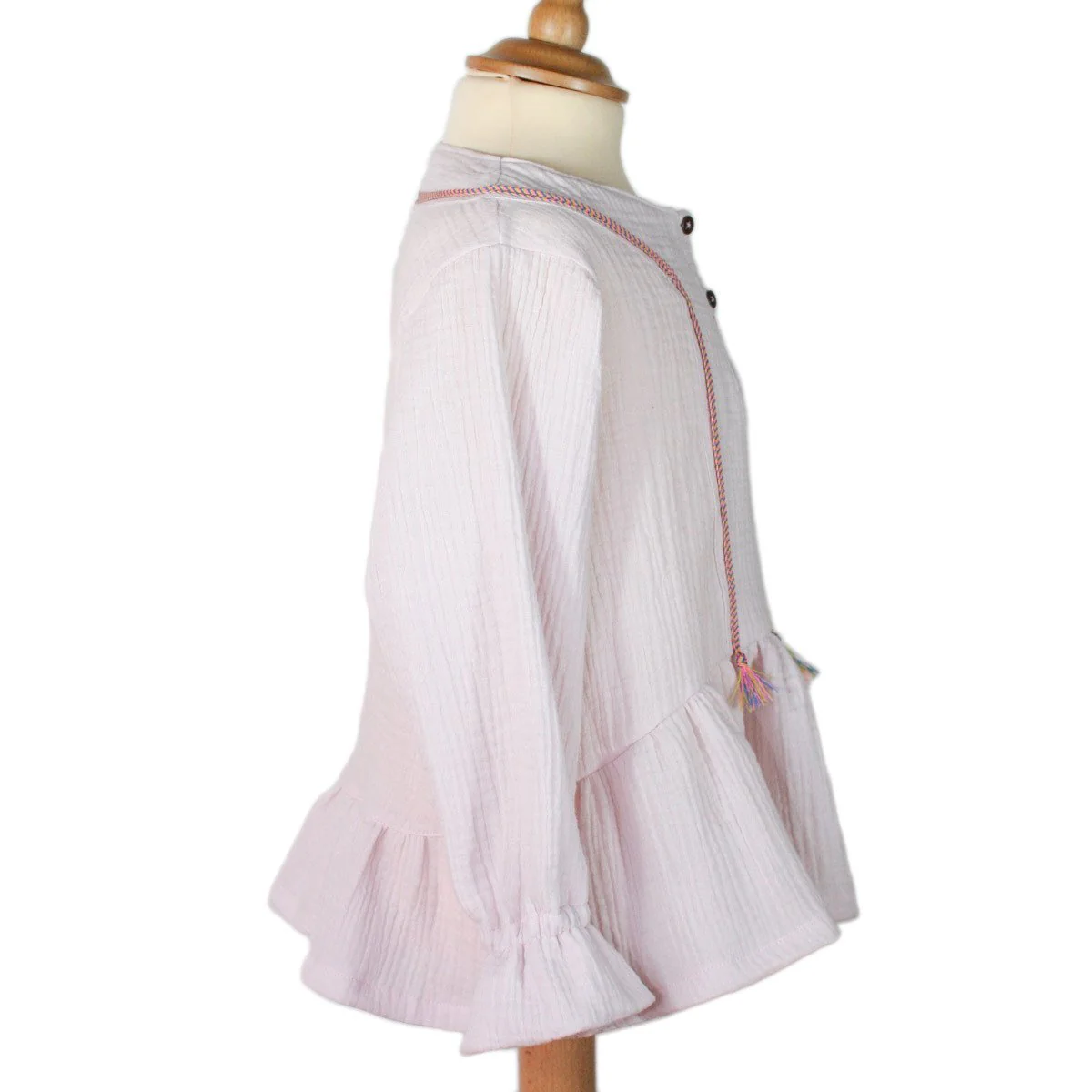 Lilas Blouse, Top & Dress Sewing Pattern - Girl 3/12Y - Ikatee - Image 11