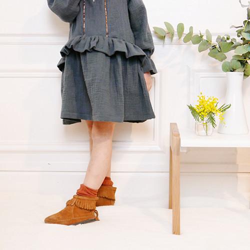 Lilas Blouse, Top & Dress Sewing Pattern - Girl 3/12Y - Ikatee - Image 5