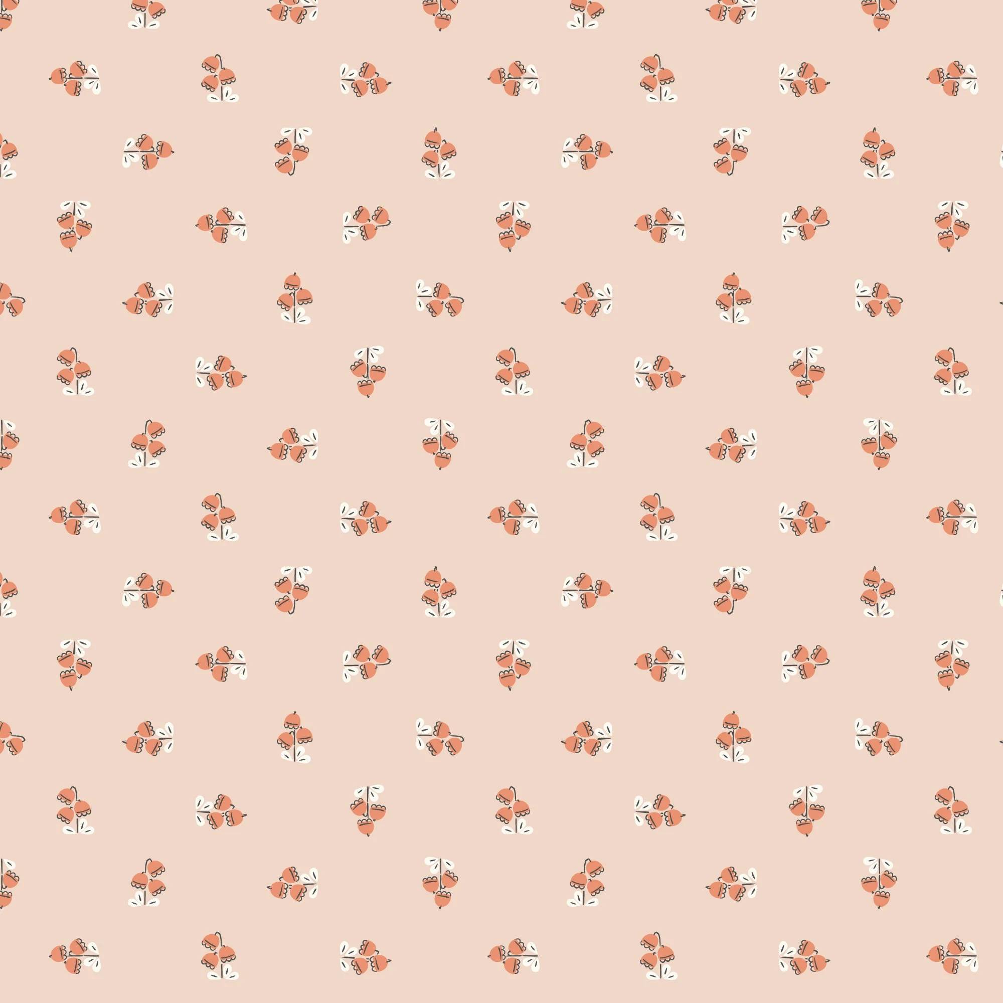 Lily Of The Valley - Little Bo - Kimberly Morgan - Cloud 9 Fabrics - Poplin - Image 3